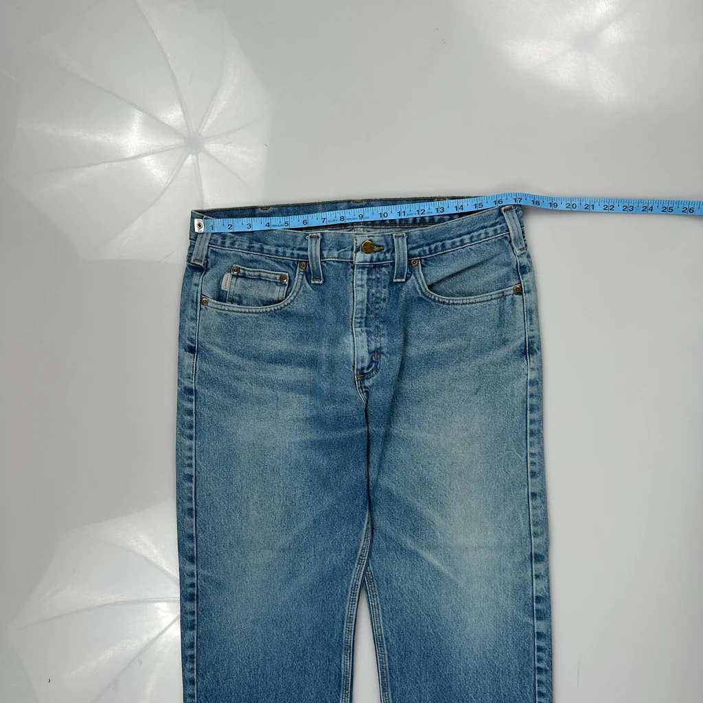 Carhartt Jeans - 34W 26L Blue Cotton - Image 3