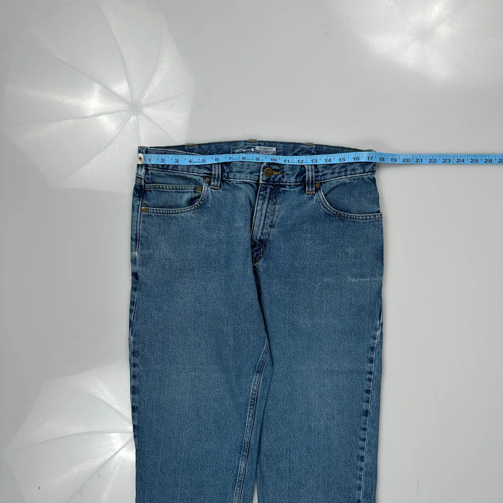 Carhartt Jeans - 34W 30L Blue Cotton - Image 3
