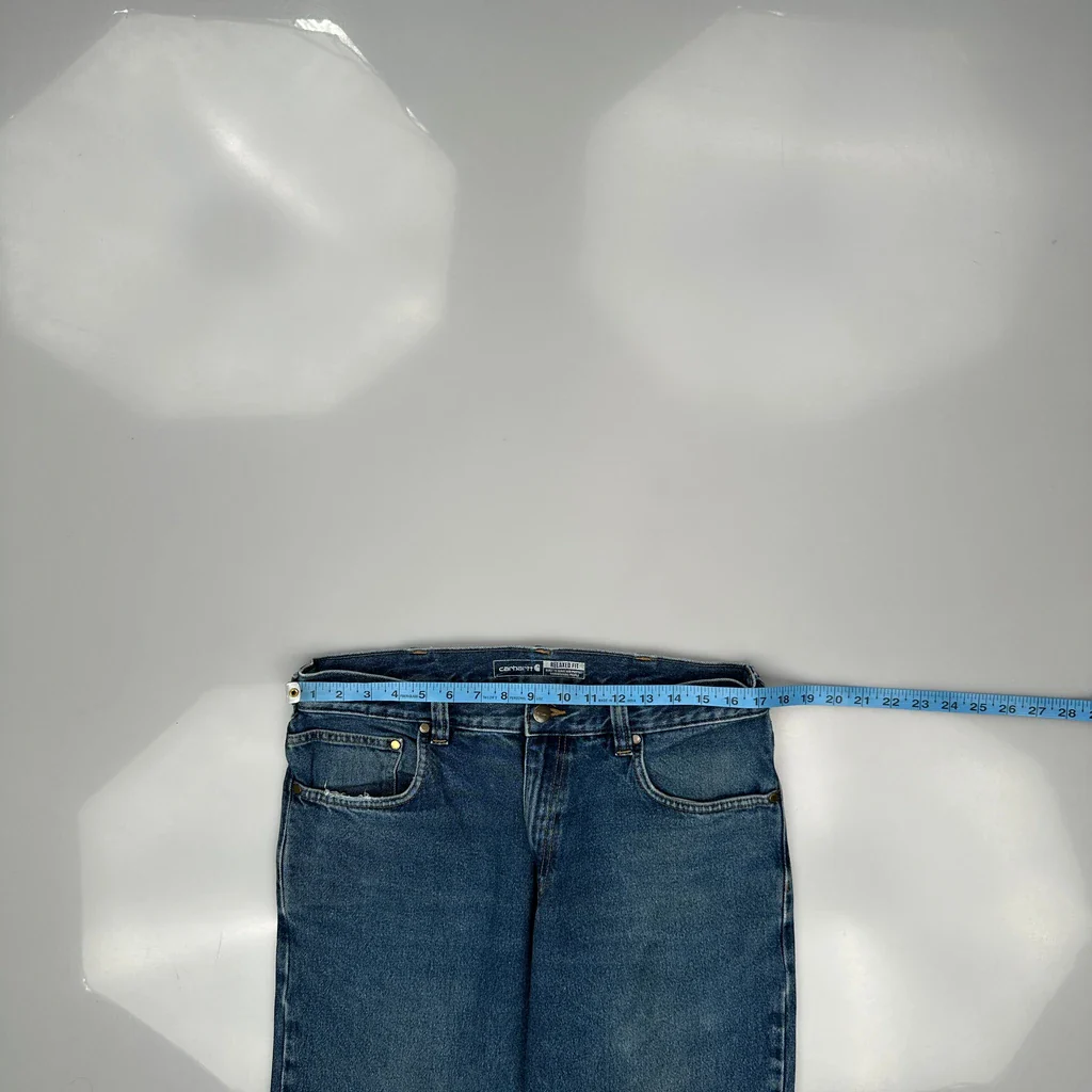 Carhartt Jeans - 34W 32L Blue Denim - Image 3