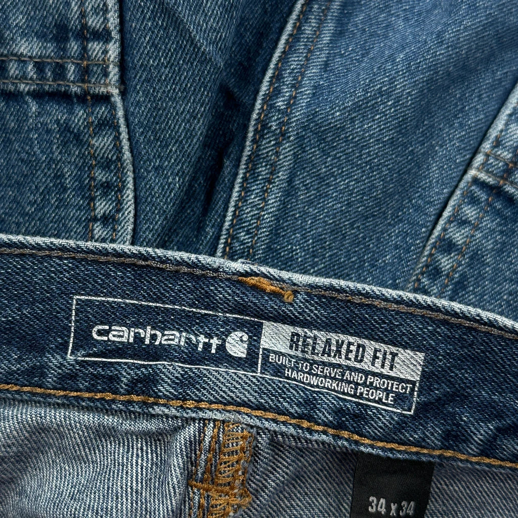 Carhartt Jeans - 34W 32L Blue Denim - Image 6