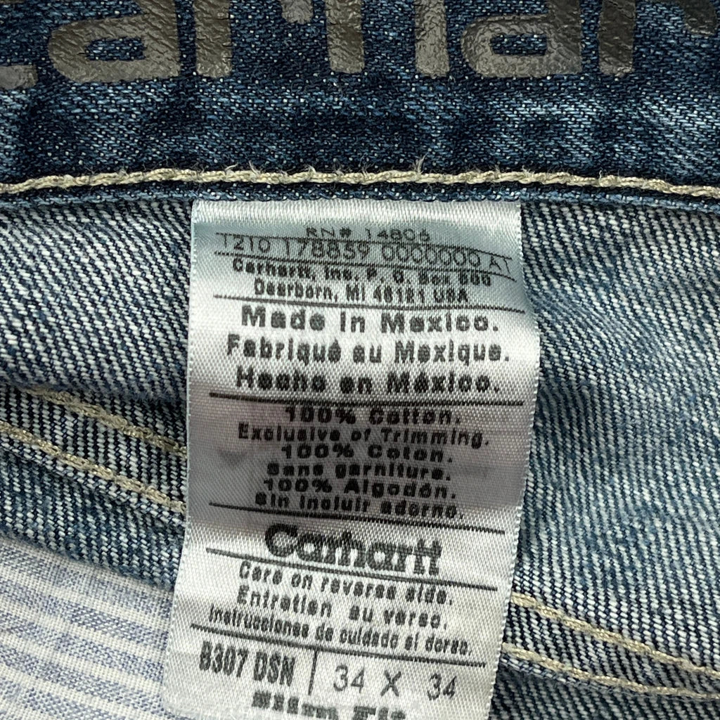 Carhartt Jeans - 34W 33L Blue Cotton - Image 6