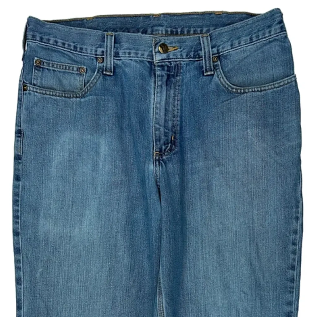 Carhartt Jeans - 34W 32L Blue Cotton Blend - Image 11