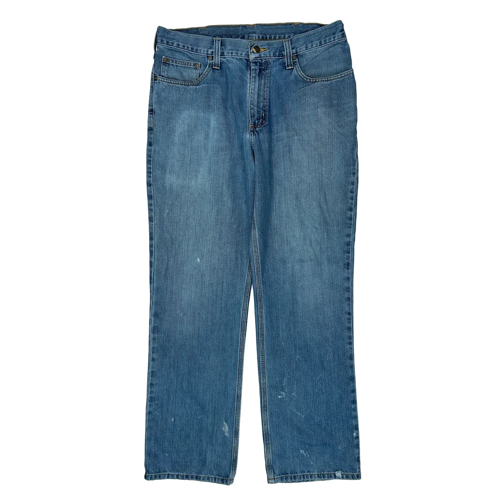 Carhartt Jeans - 34W 32L Blue Cotton Blend - Image 2