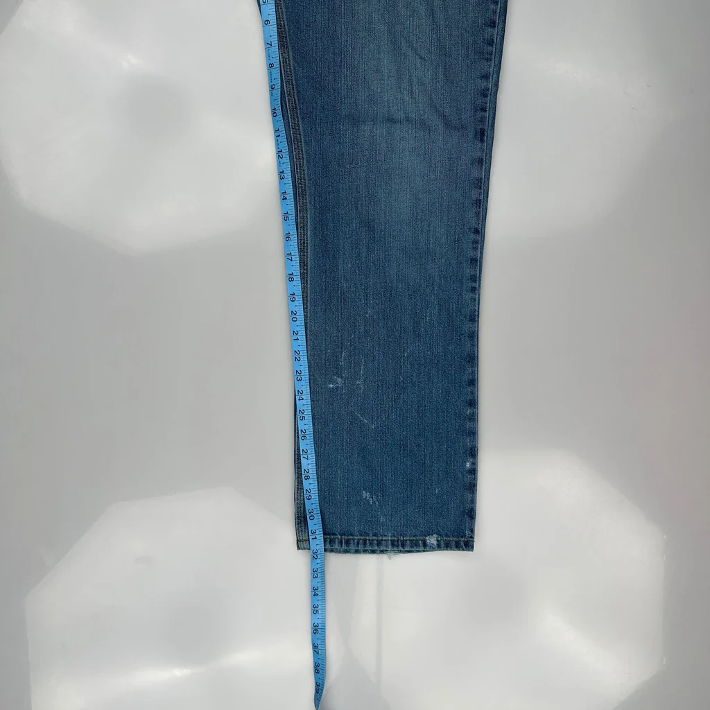 Carhartt Jeans - 34W 32L Blue Cotton Blend - Image 5