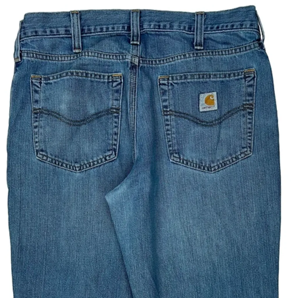 Carhartt Jeans - 34W 32L Blue Cotton Blend - Image 8