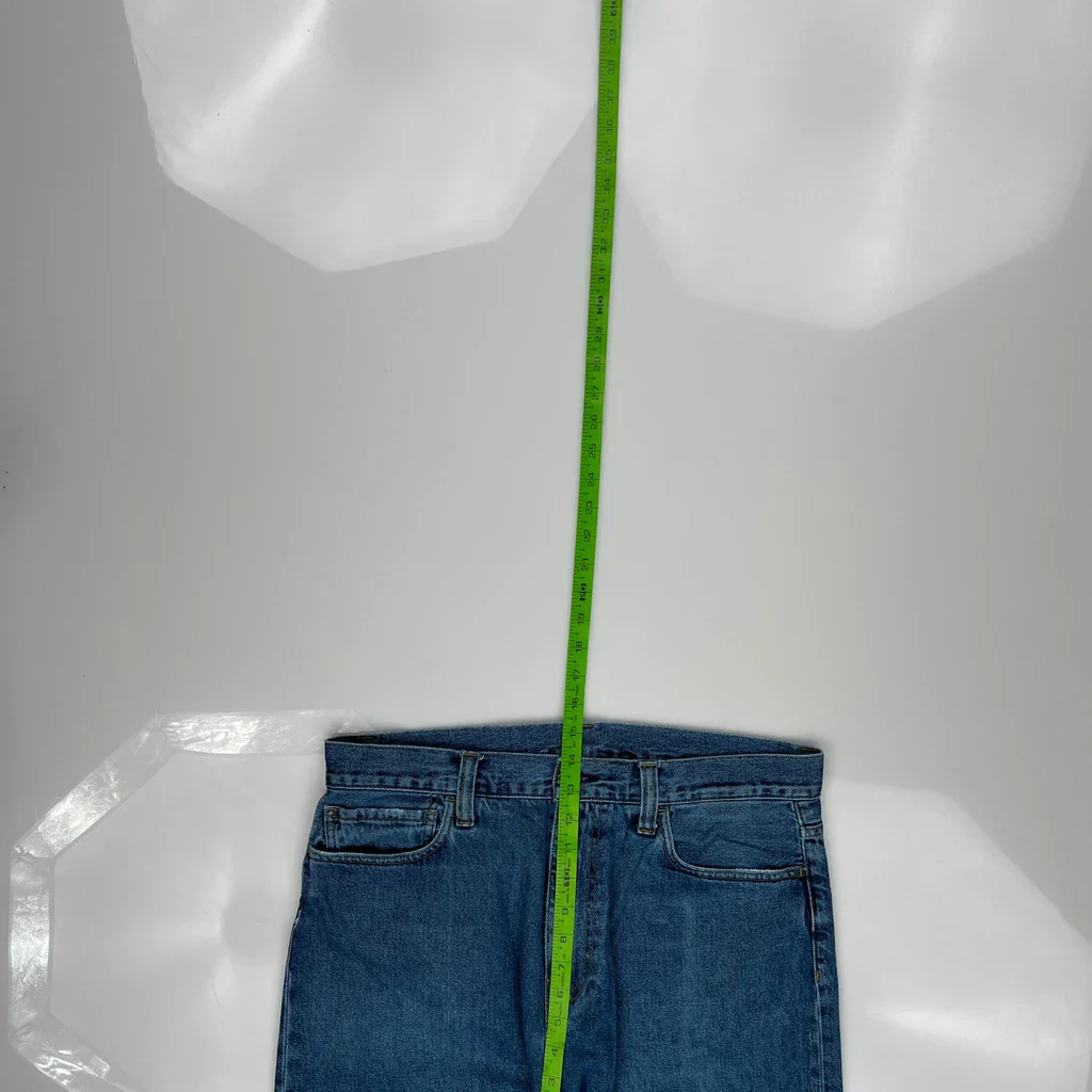 Carhartt Landon Pant Baggy Jeans - 34W 30L Blue Cotton - Image 4