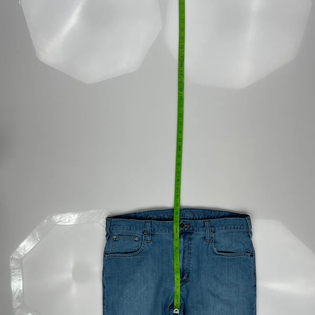 Carhartt Jeans - 34W 29L Blue Cotton Blend - Image 4