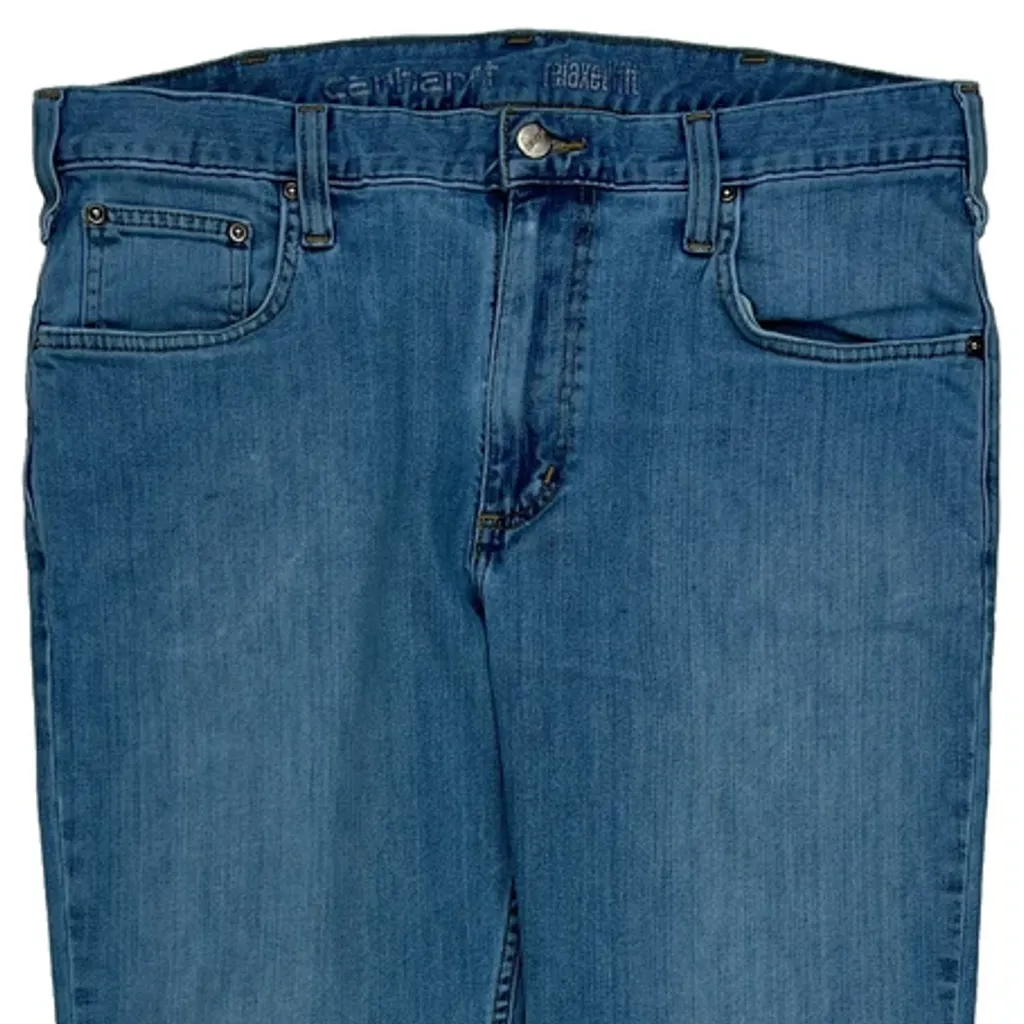 Carhartt Jeans - 34W 29L Blue Cotton Blend - Image 9