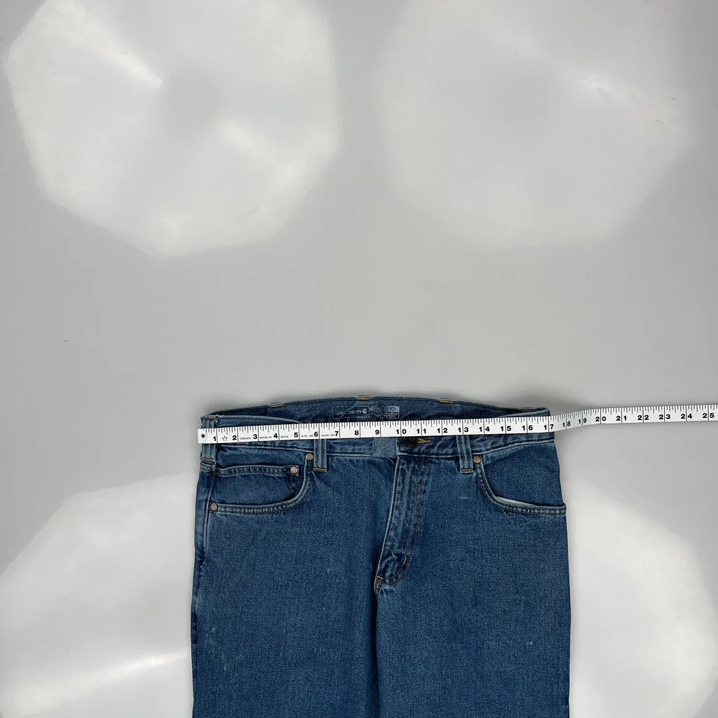 Carhartt Jeans - 34W 31L Blue Denim - Image 3