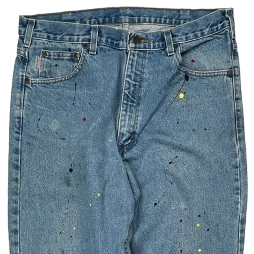 Carhartt Jeans - 34W 36L Blue Cotton - Image 10