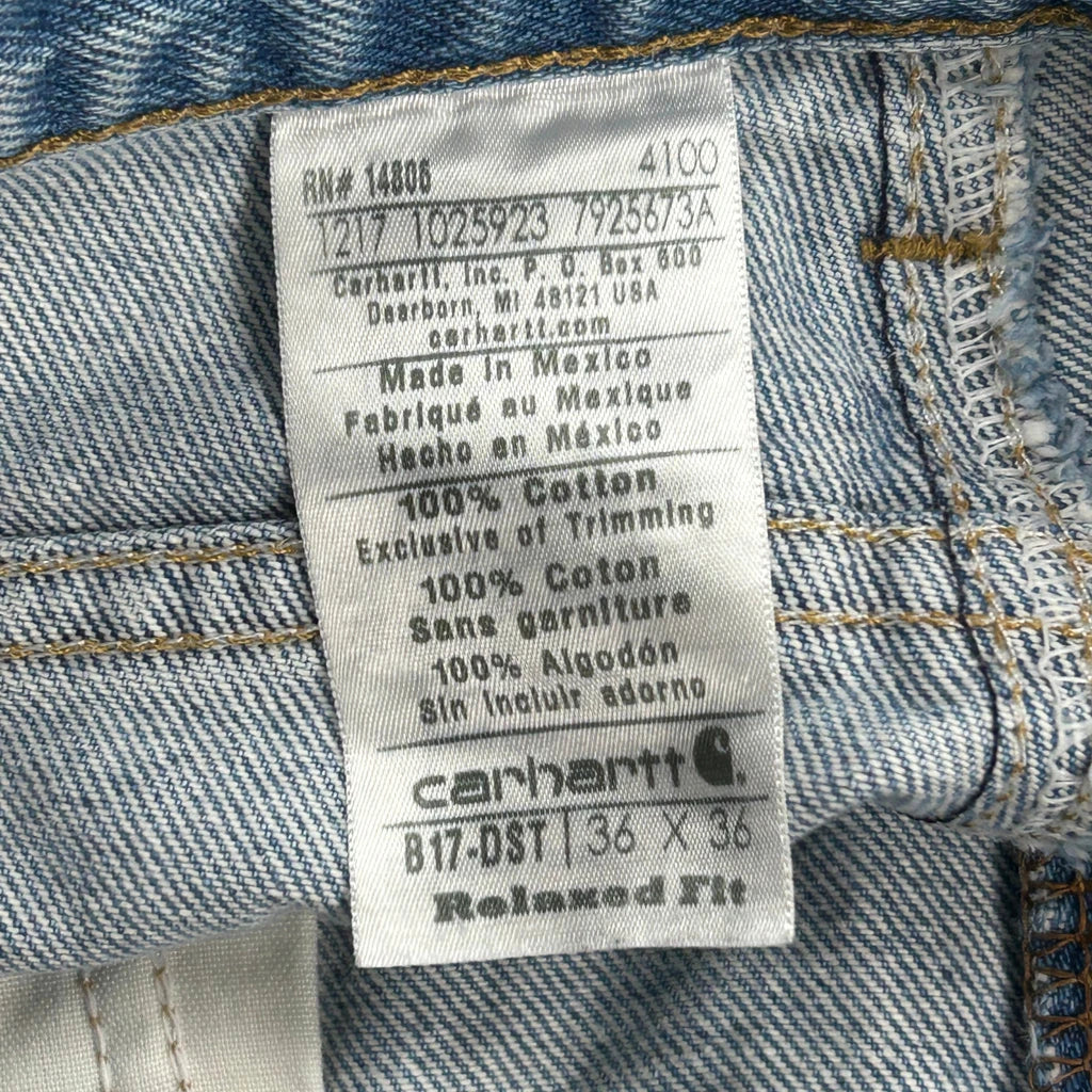 Carhartt Jeans - 34W 36L Blue Cotton - Image 6
