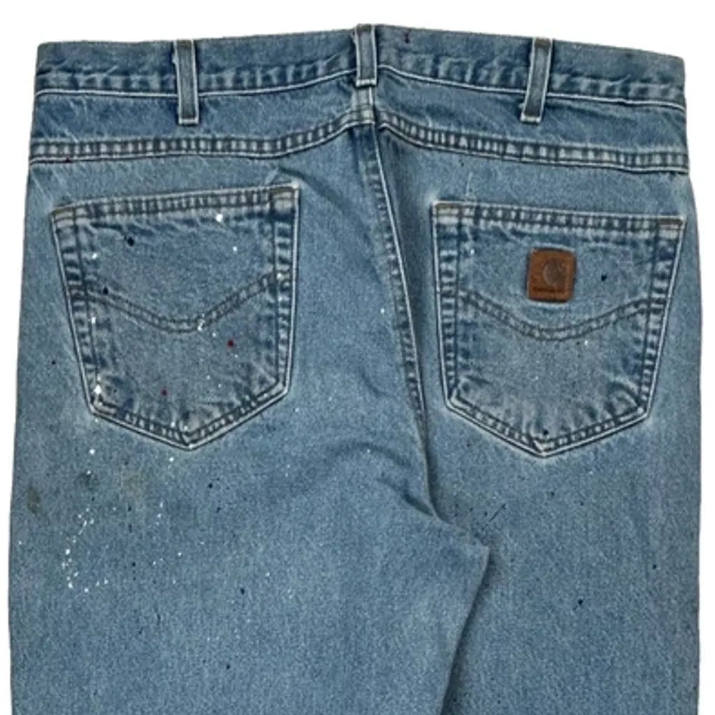 Carhartt Jeans - 34W 36L Blue Cotton - Image 8
