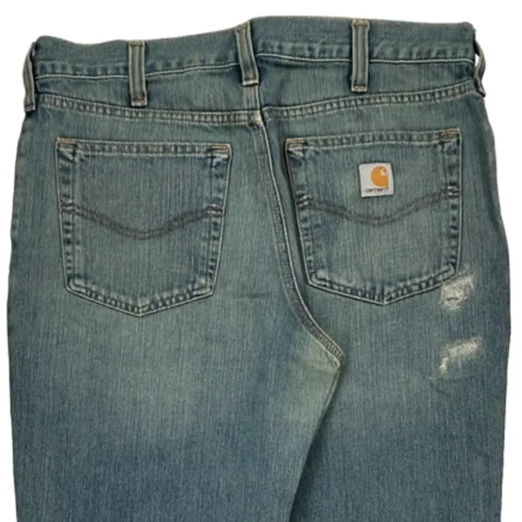 Carhartt Jeans - 34W 33L Blue Cotton Blend - Image 8