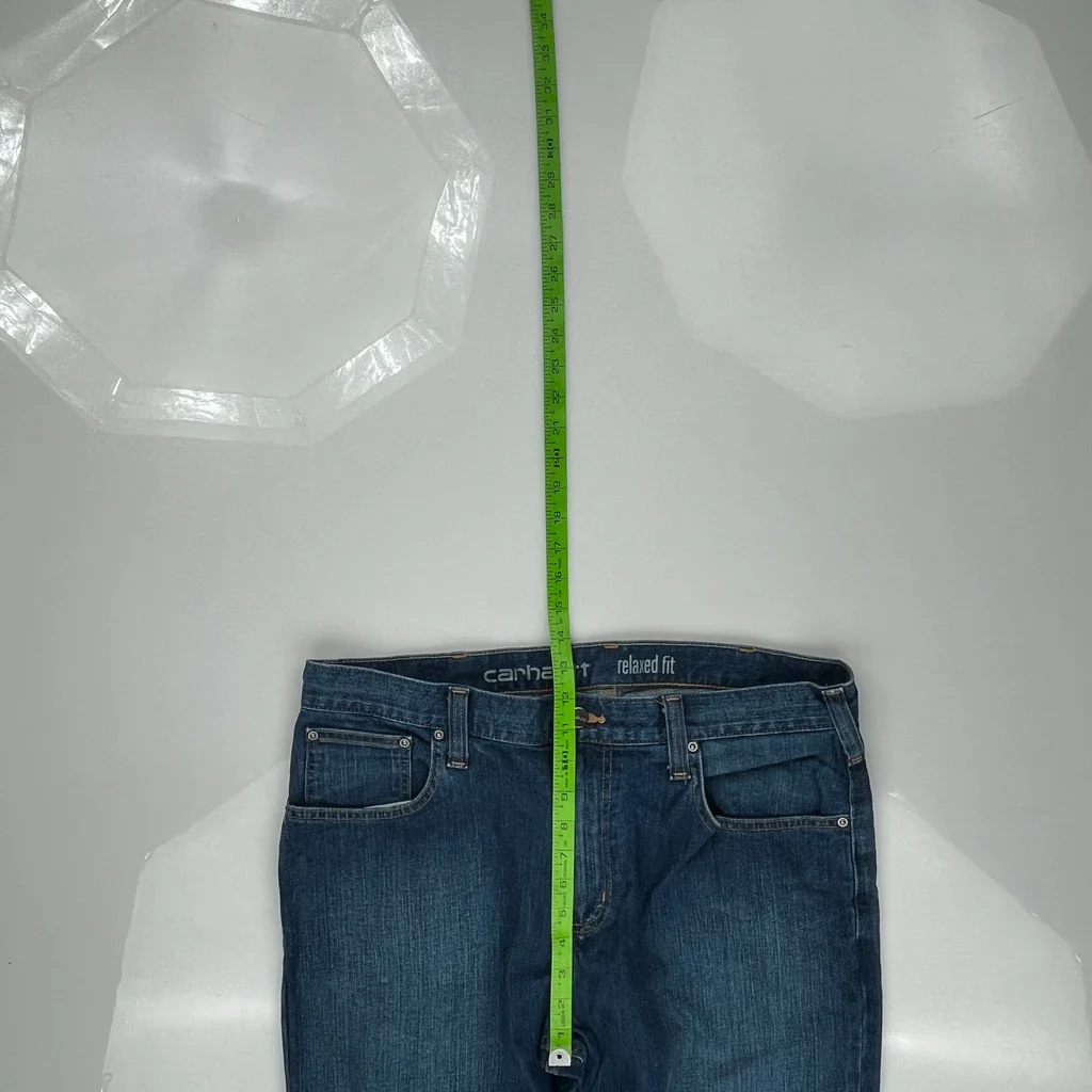 Carhartt Jeans - 35W 32L Blue Denim - Image 4