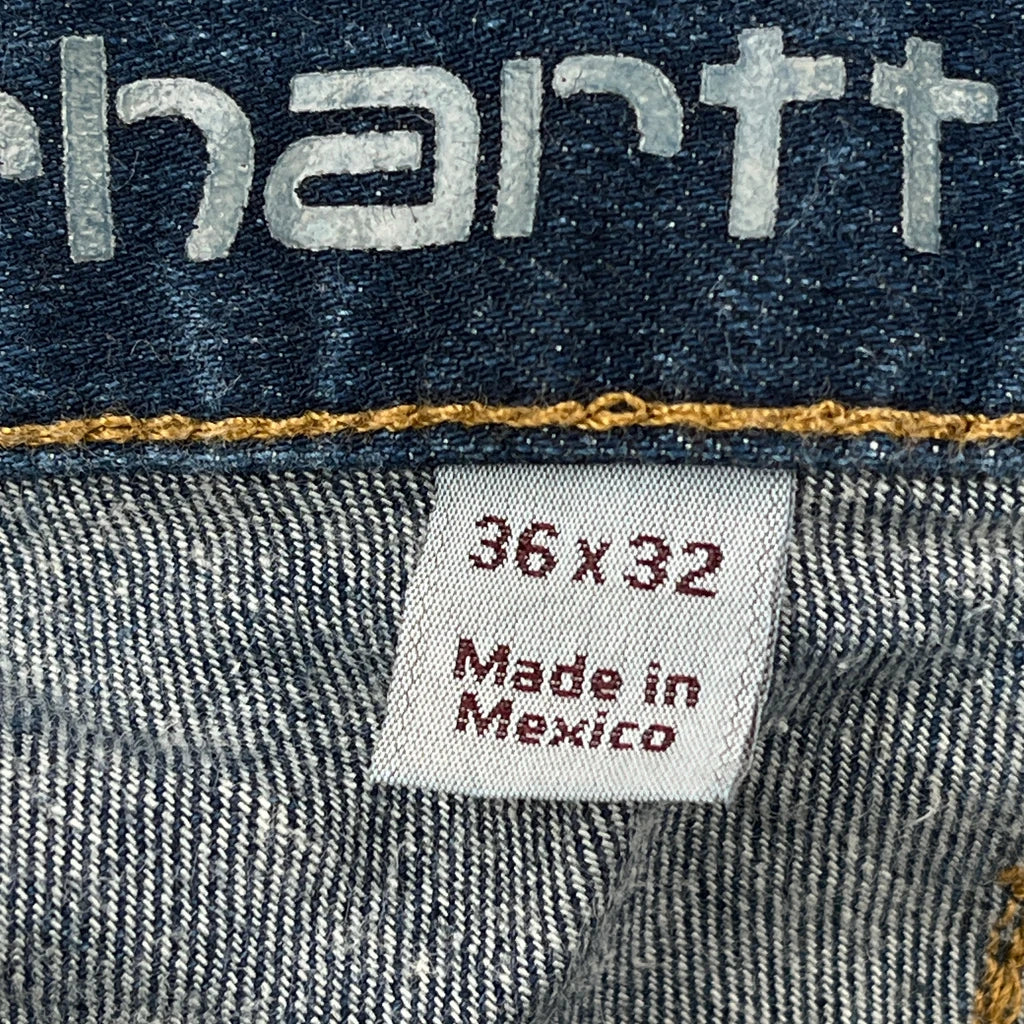 Carhartt Jeans - 35W 32L Blue Denim - Image 6