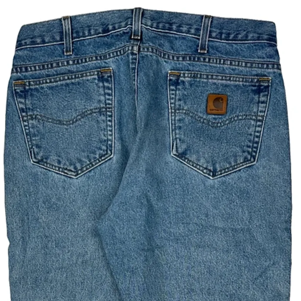 Carhartt Jeans - 35W 32L Blue Cotton - Image 8
