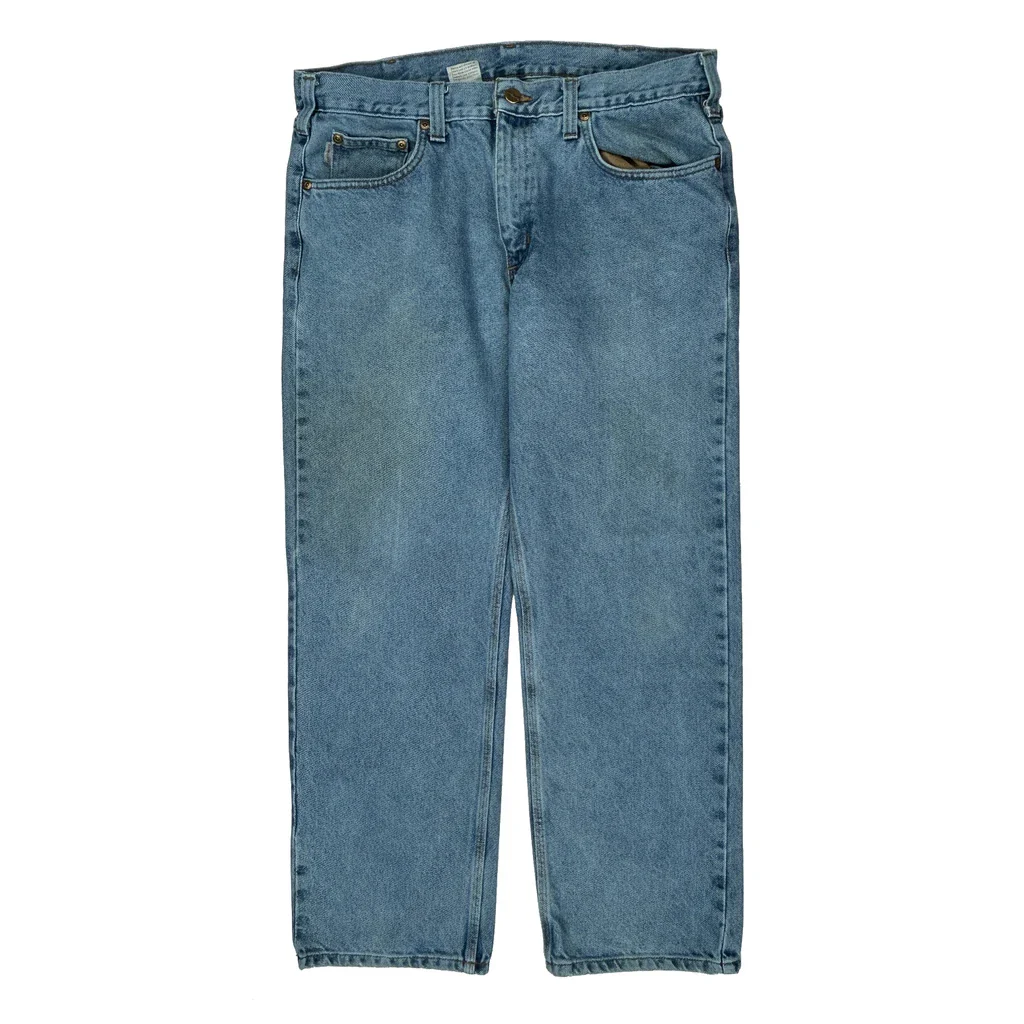 Carhartt Jeans - 35W 28L Blue Denim - Image 2