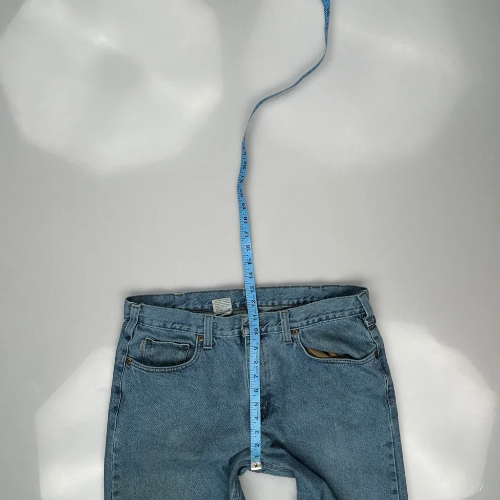 Carhartt Jeans - 35W 28L Blue Denim - Image 4