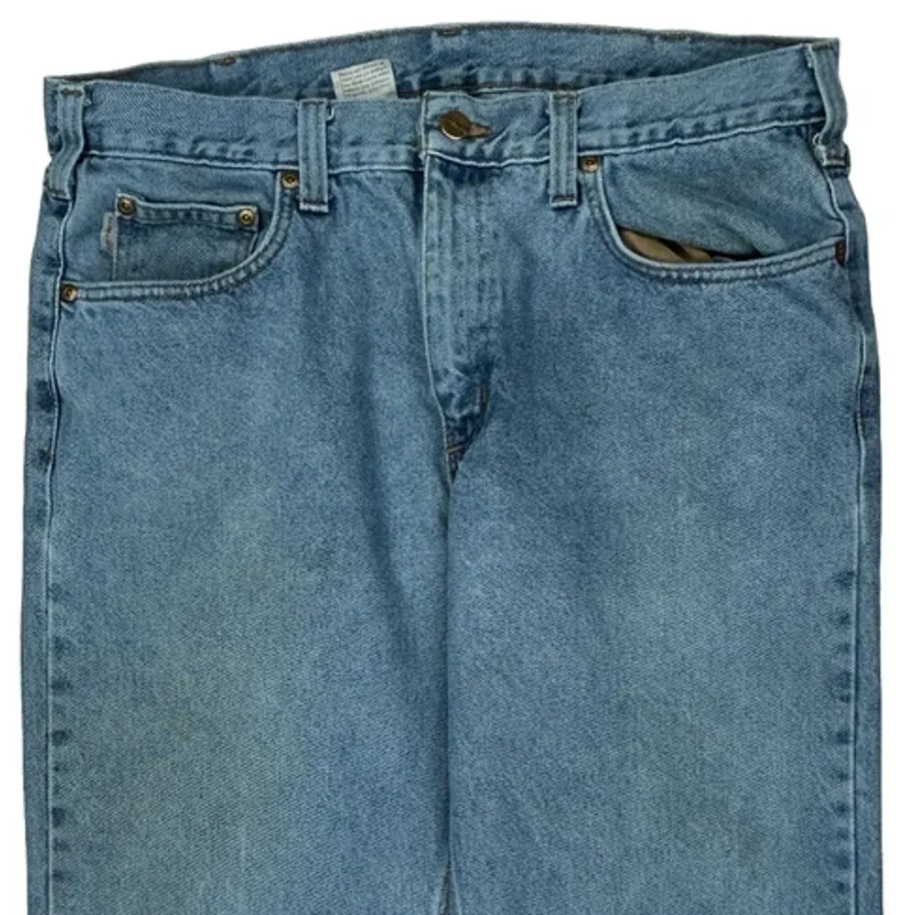 Carhartt Jeans - 35W 28L Blue Denim - Image 9