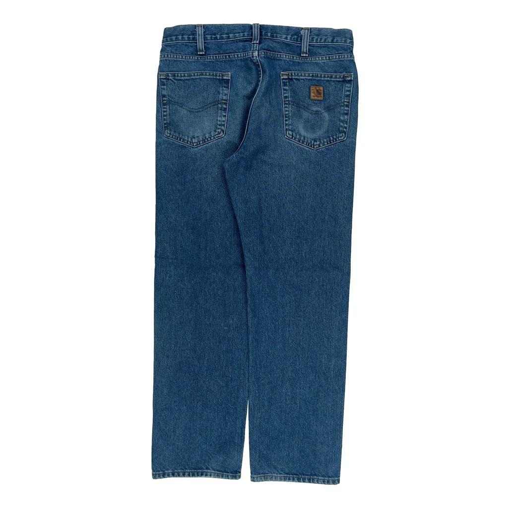 Carhartt Jeans - 35W 32L Blue Cotton