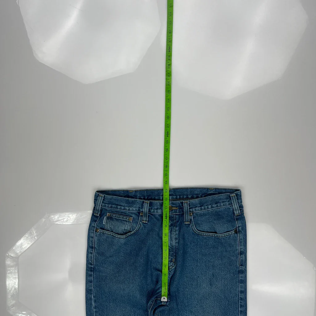 Carhartt Jeans - 35W 32L Blue Cotton - Image 4