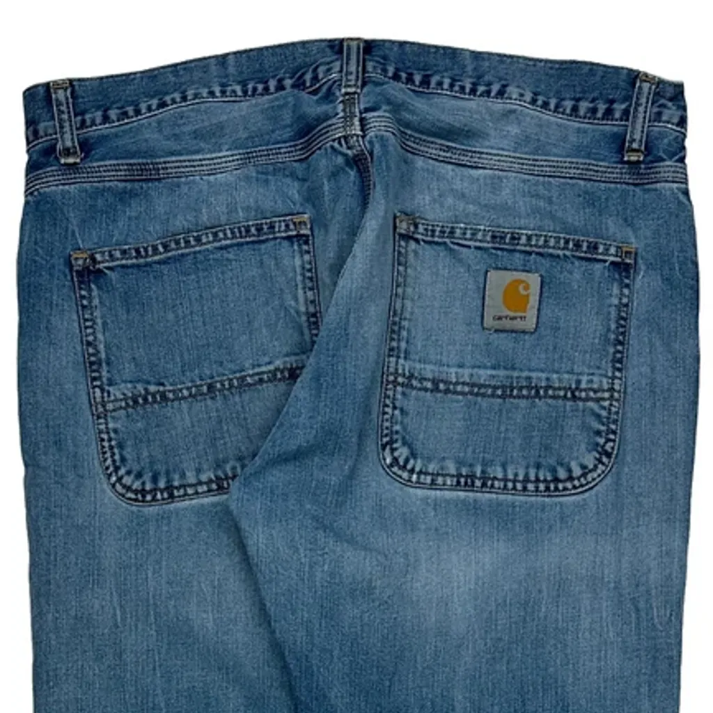 Carhartt Jeans - 36W 32L Blue Cotton - Image 7
