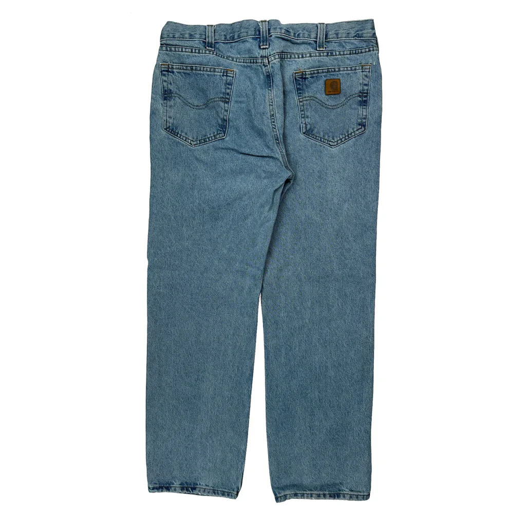 Carhartt Jeans - 36W 31L Blue Cotton