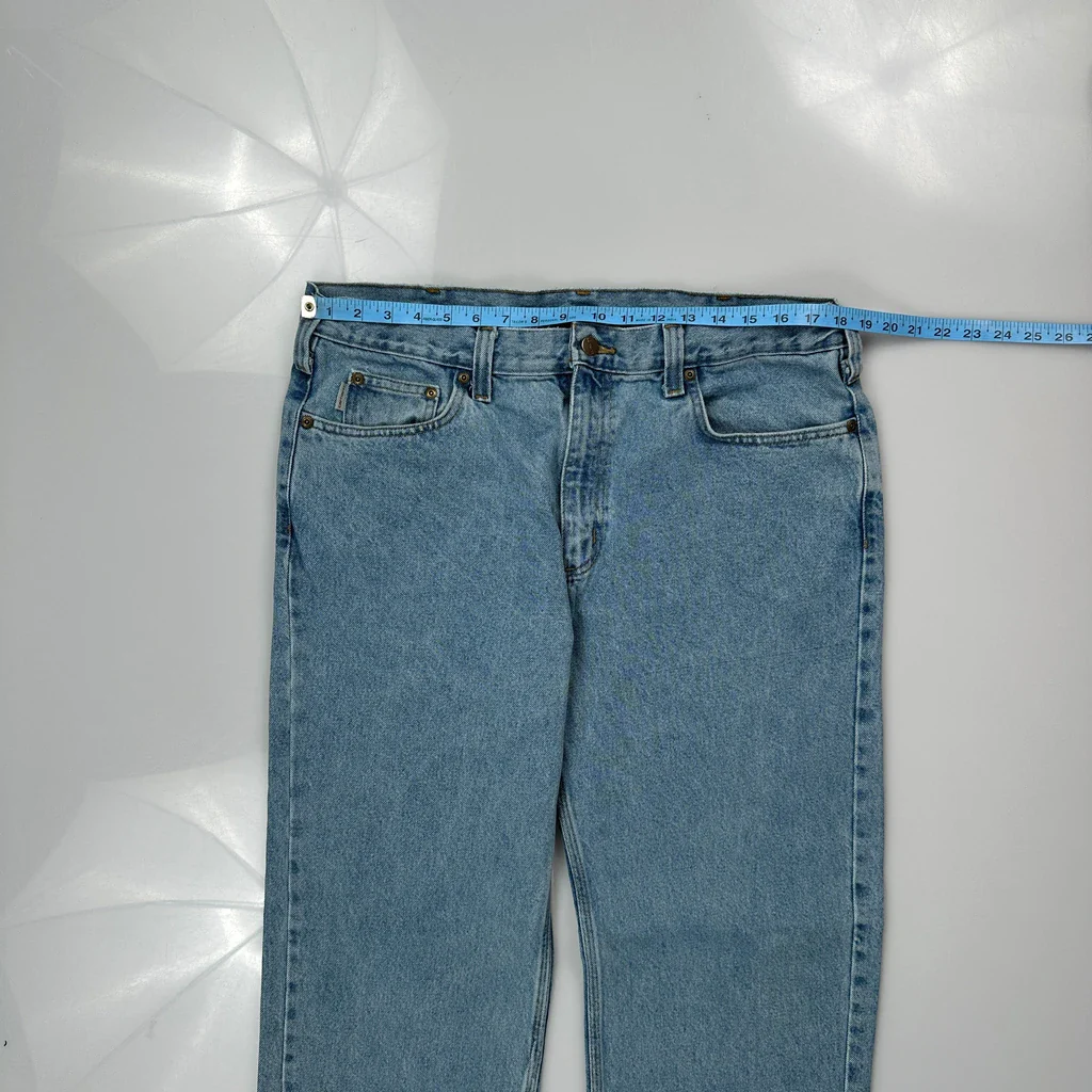 Carhartt Jeans - 36W 31L Blue Cotton - Image 3