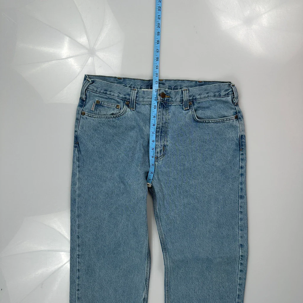 Carhartt Jeans - 36W 31L Blue Cotton - Image 4