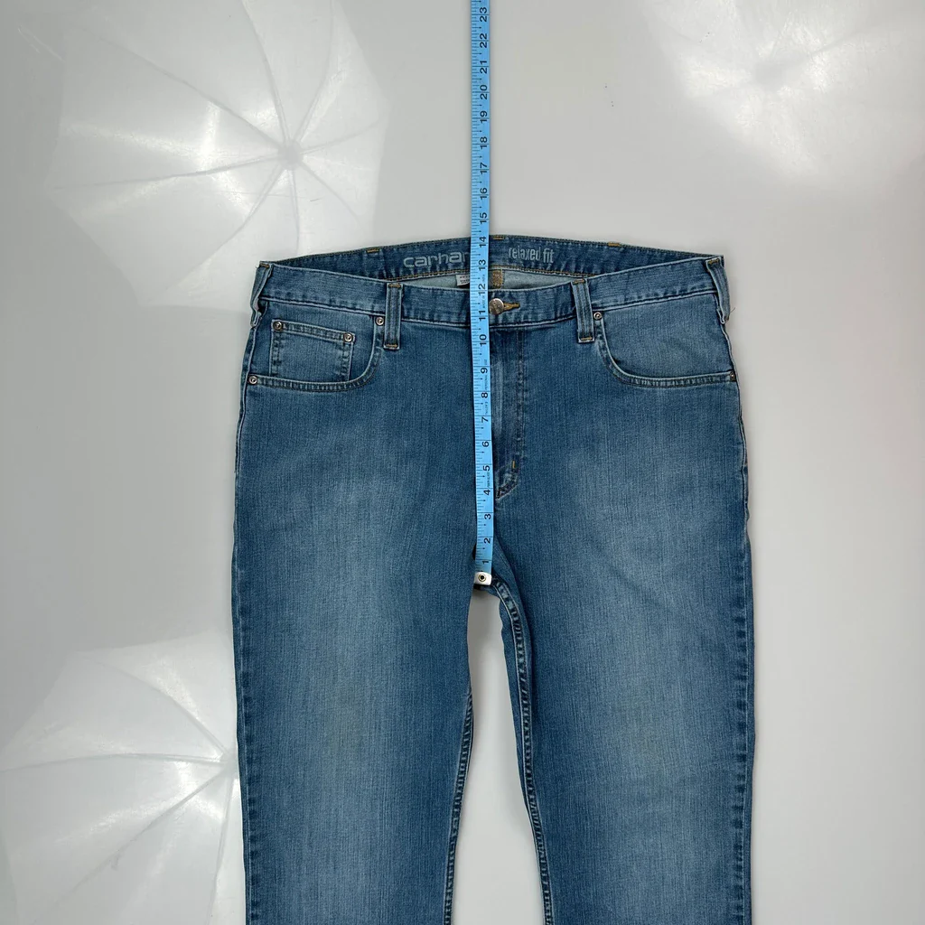 Carhartt Jeans - 36W 32L Blue Denim - Image 4