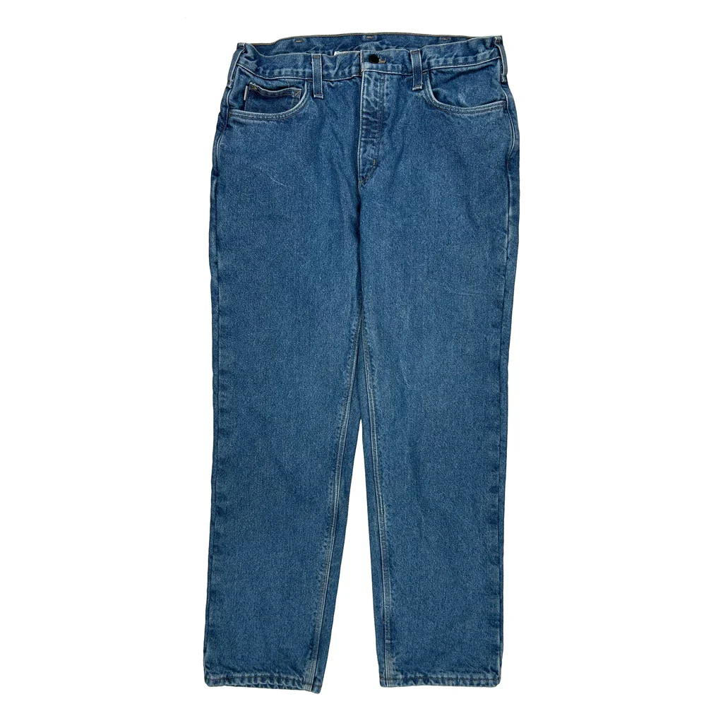 Carhartt Jeans - 36W 32L Blue Cotton - Image 2