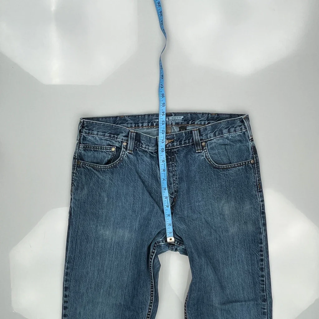 Carhartt Jeans - 36W 30L Blue Denim - Image 4