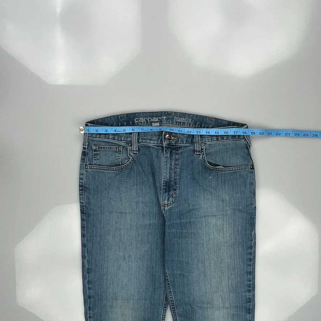Carhartt Jeans - 36W 30L Blue Cotton - Image 3