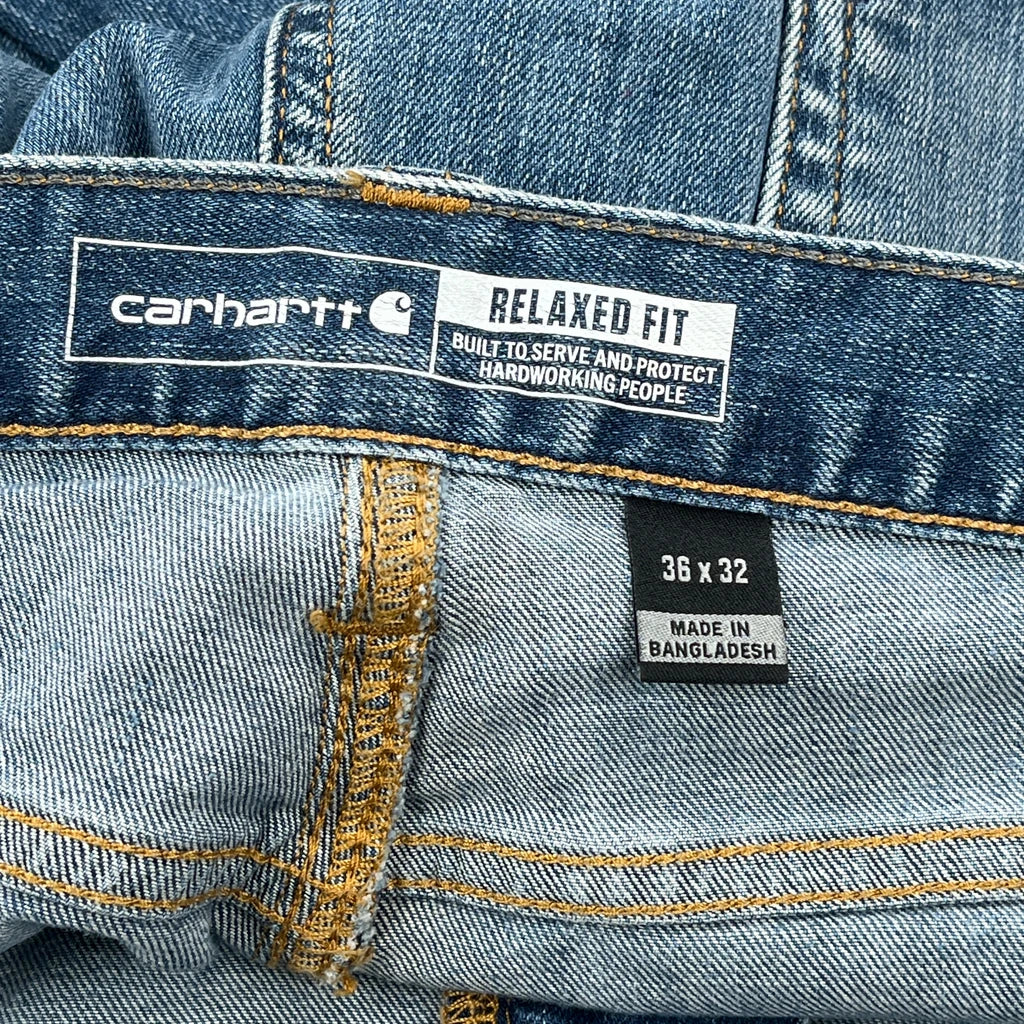 Carhartt Jeans - 36W 32L Blue Cotton - Image 6
