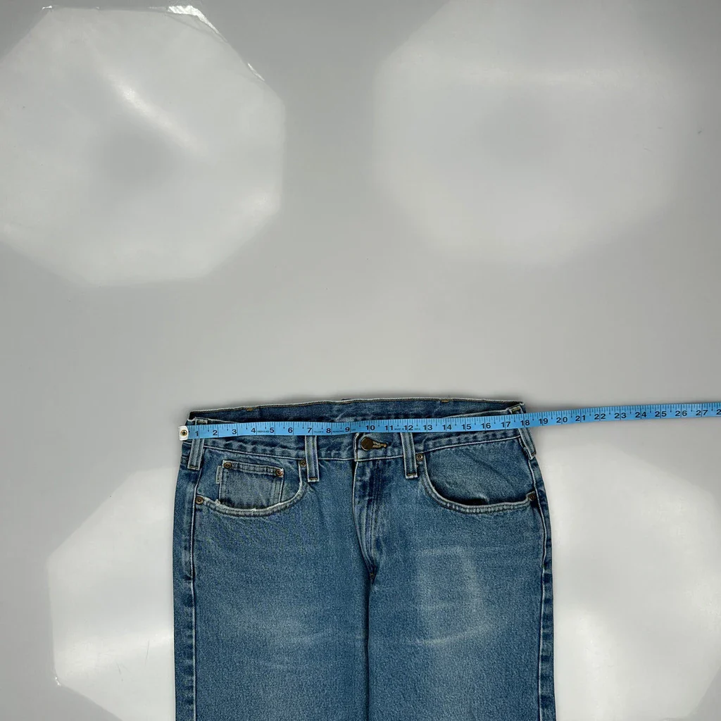 Carhartt Jeans - 36W 29L Blue Cotton - Image 3