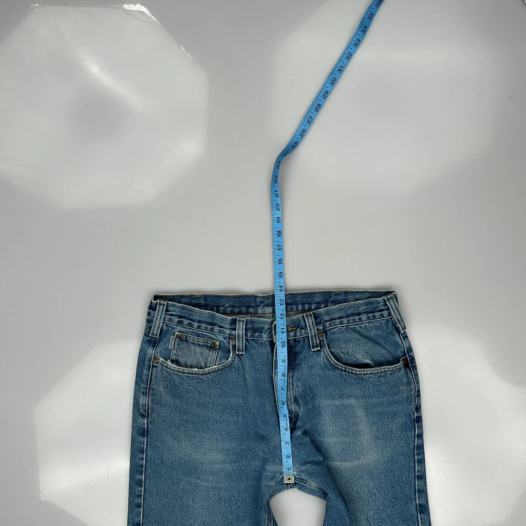 Carhartt Jeans - 36W 29L Blue Cotton - Image 4