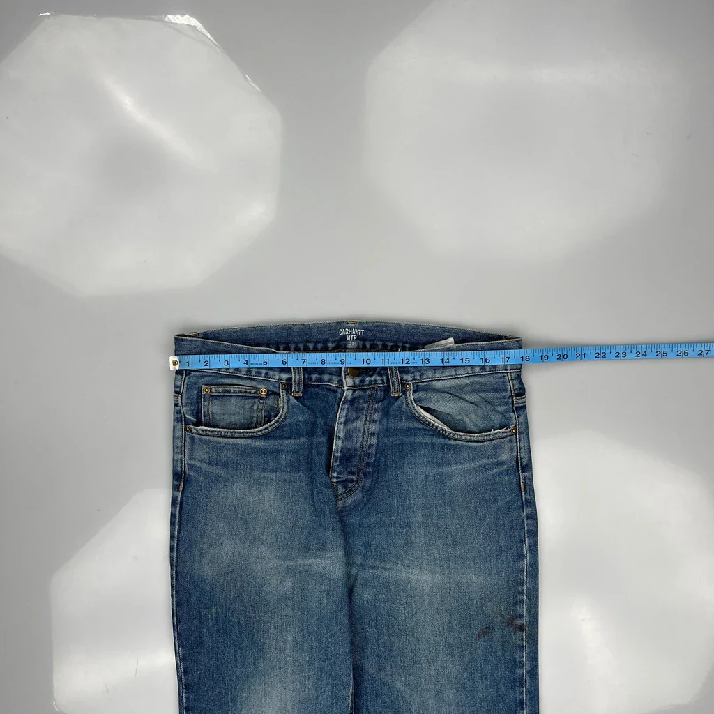 Carhartt Jeans - 36W 29L Blue Cotton - Image 3