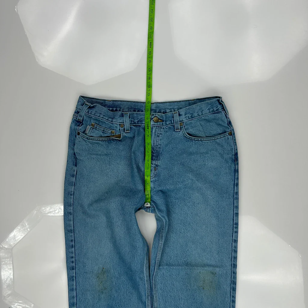 Carhartt Jeans - 36W 32L Blue Cotton - Image 4