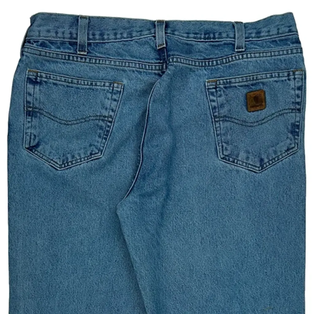 Carhartt Jeans - 36W 32L Blue Cotton - Image 8