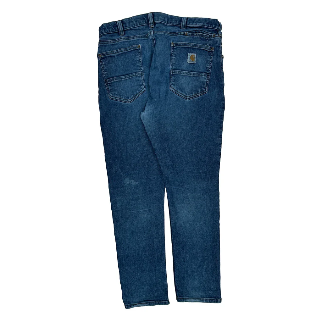 Carhartt Jeans - 36W 29L Blue Cotton Blend