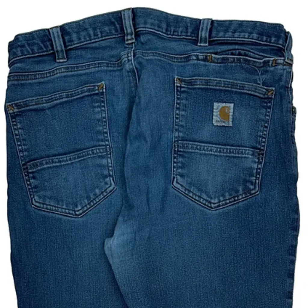 Carhartt Jeans - 36W 29L Blue Cotton Blend - Image 8