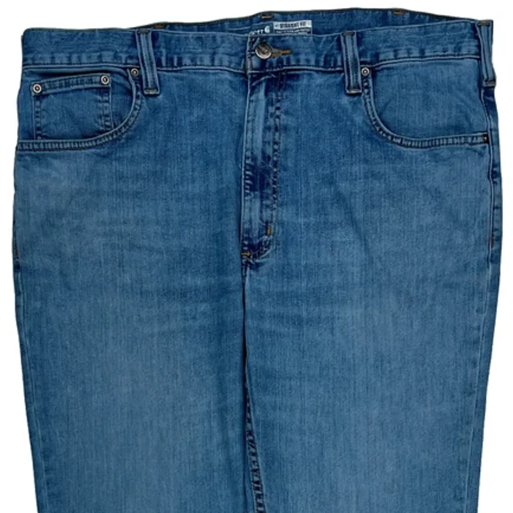 Carhartt Jeans - 36W 34L Blue Cotton Blend - Image 10