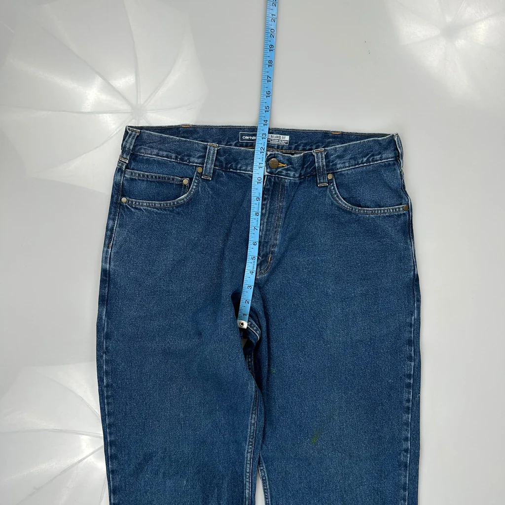 Carhartt Jeans - 36W 33L Blue Denim - Image 4