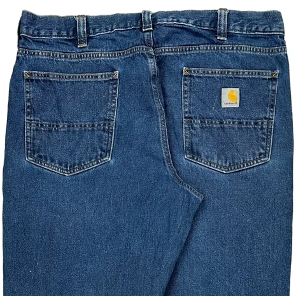 Carhartt Jeans - 36W 33L Blue Denim - Image 8