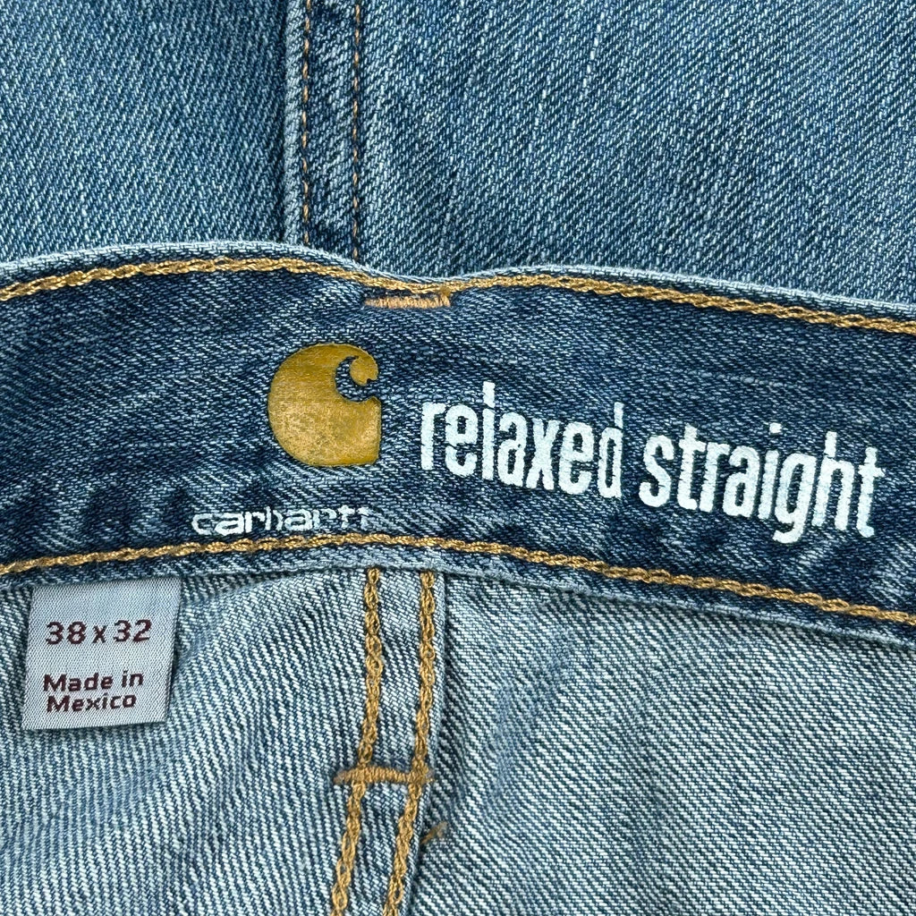 Carhartt Jeans - 38W 32L Blue Denim - Image 6