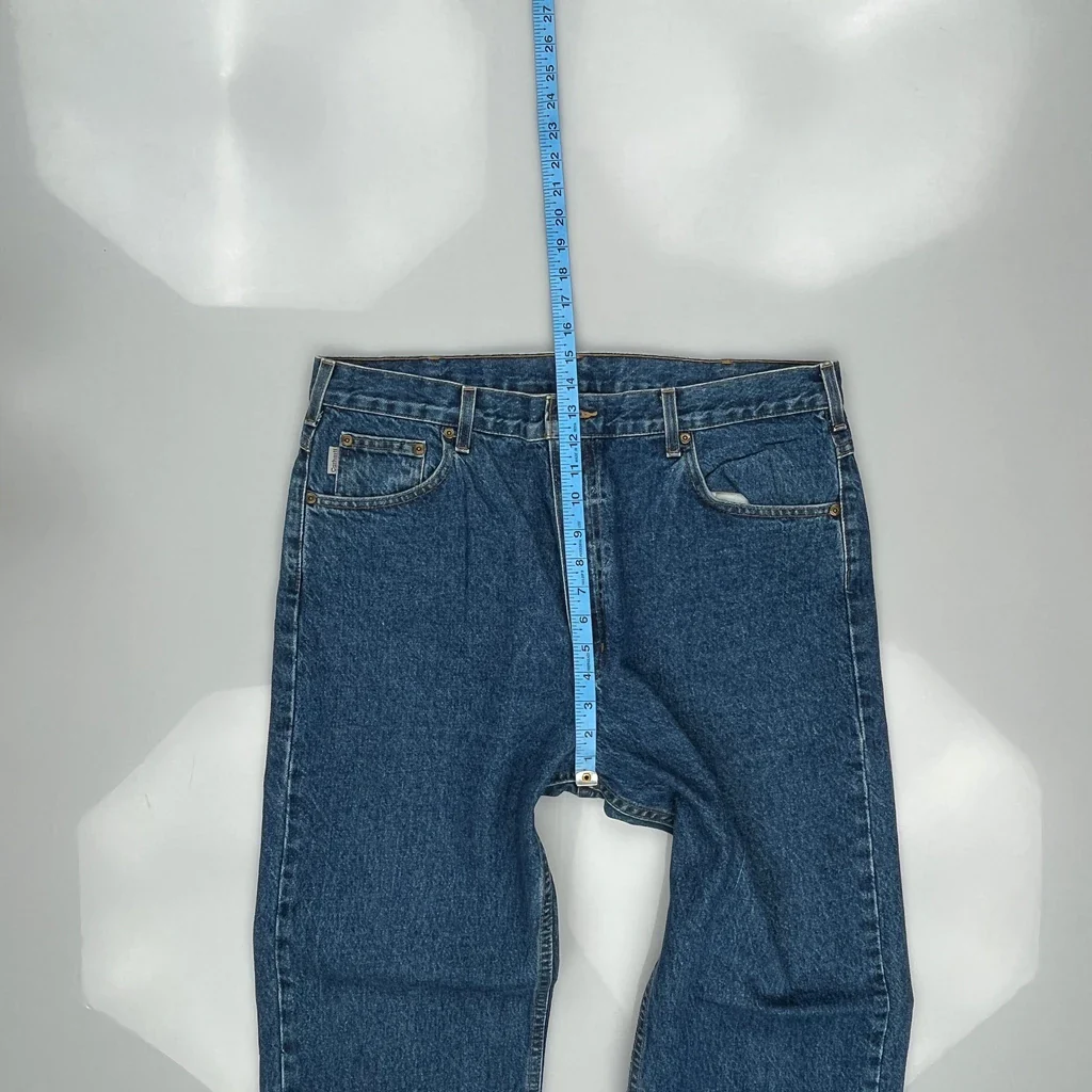 Carhartt Jeans - 38W 32L Blue Denim - Image 4