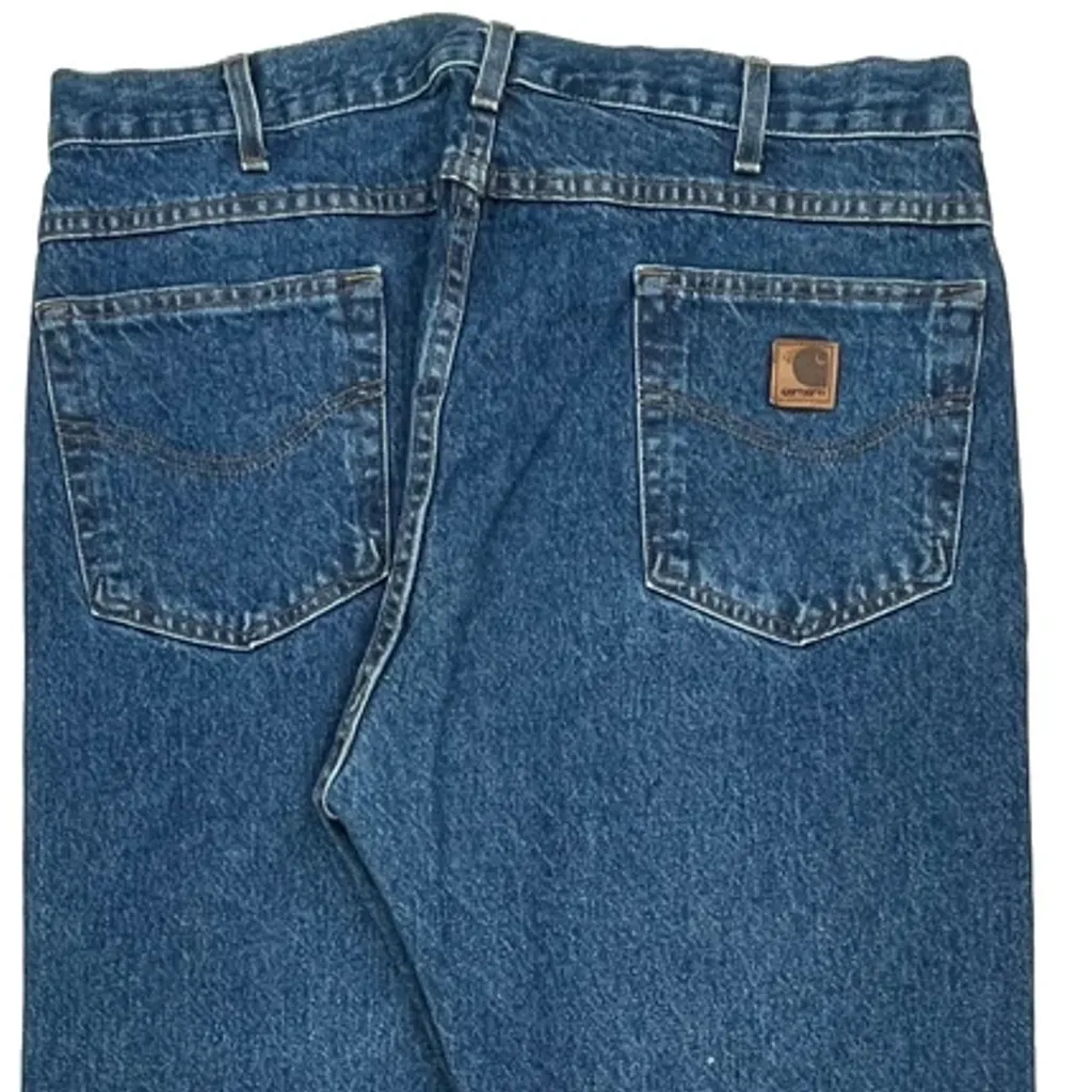 Carhartt Jeans - 38W 32L Blue Denim - Image 7