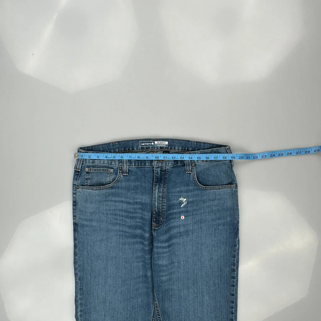 Carhartt Jeans - 38W 34L Blue Denim - Image 3