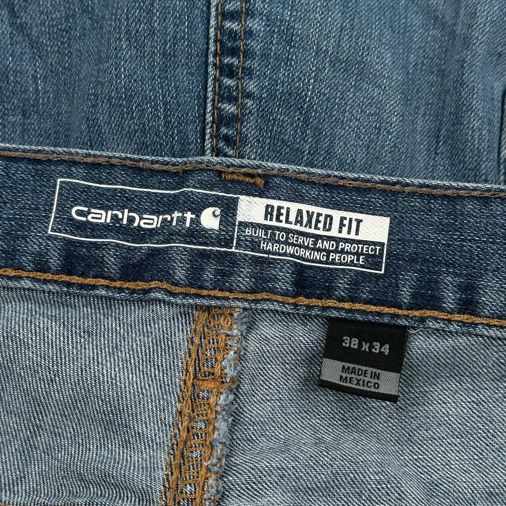 Carhartt Jeans - 38W 34L Blue Denim - Image 6