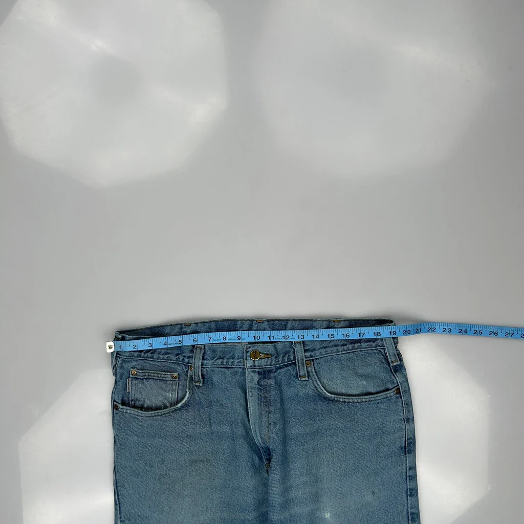 Carhartt Jeans - 38W 28L Blue Cotton - Image 3